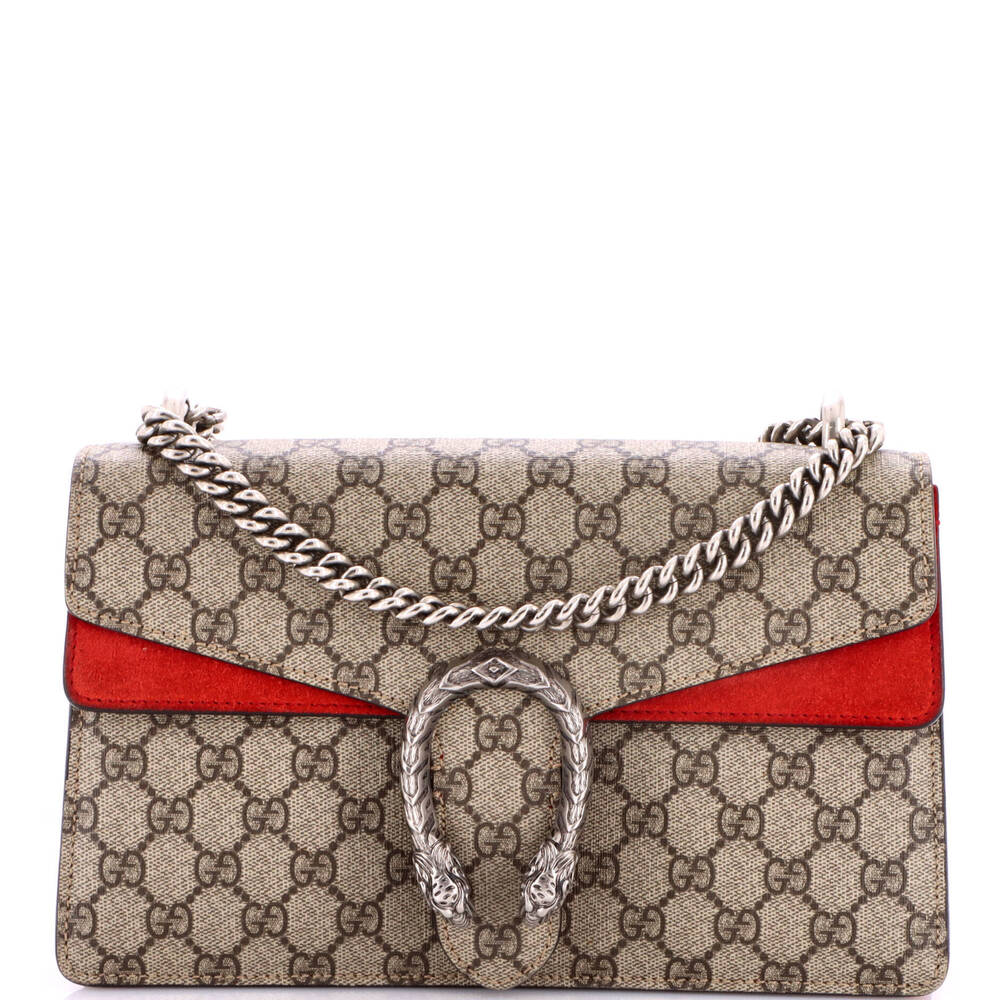 Gucci Small Dionysus Bag GG Coated Canvas